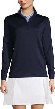 Lands' End School Uniform  Quarter Zip Pullover