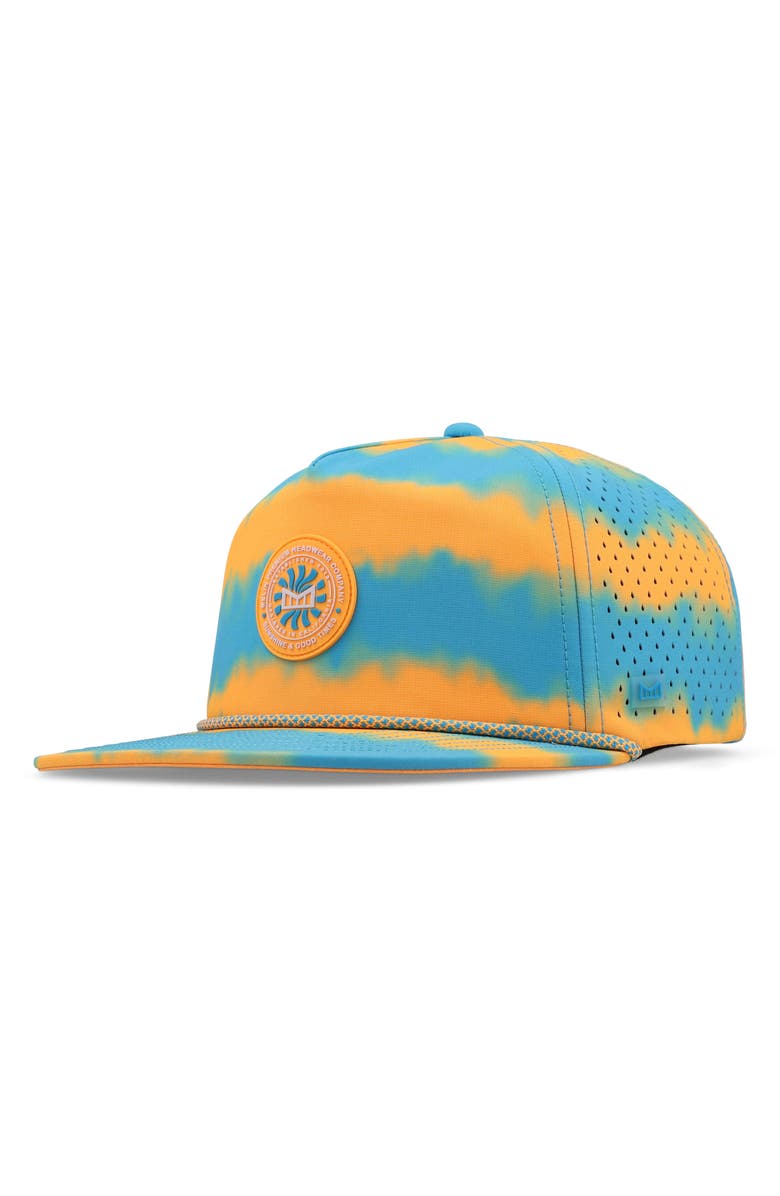 Melin Hydro Coronado Neon Tie Dye Hat, Main, color, Turquoise