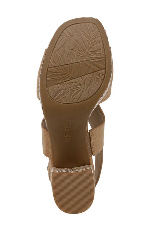 Lifestride Audra Sandal In Taupe