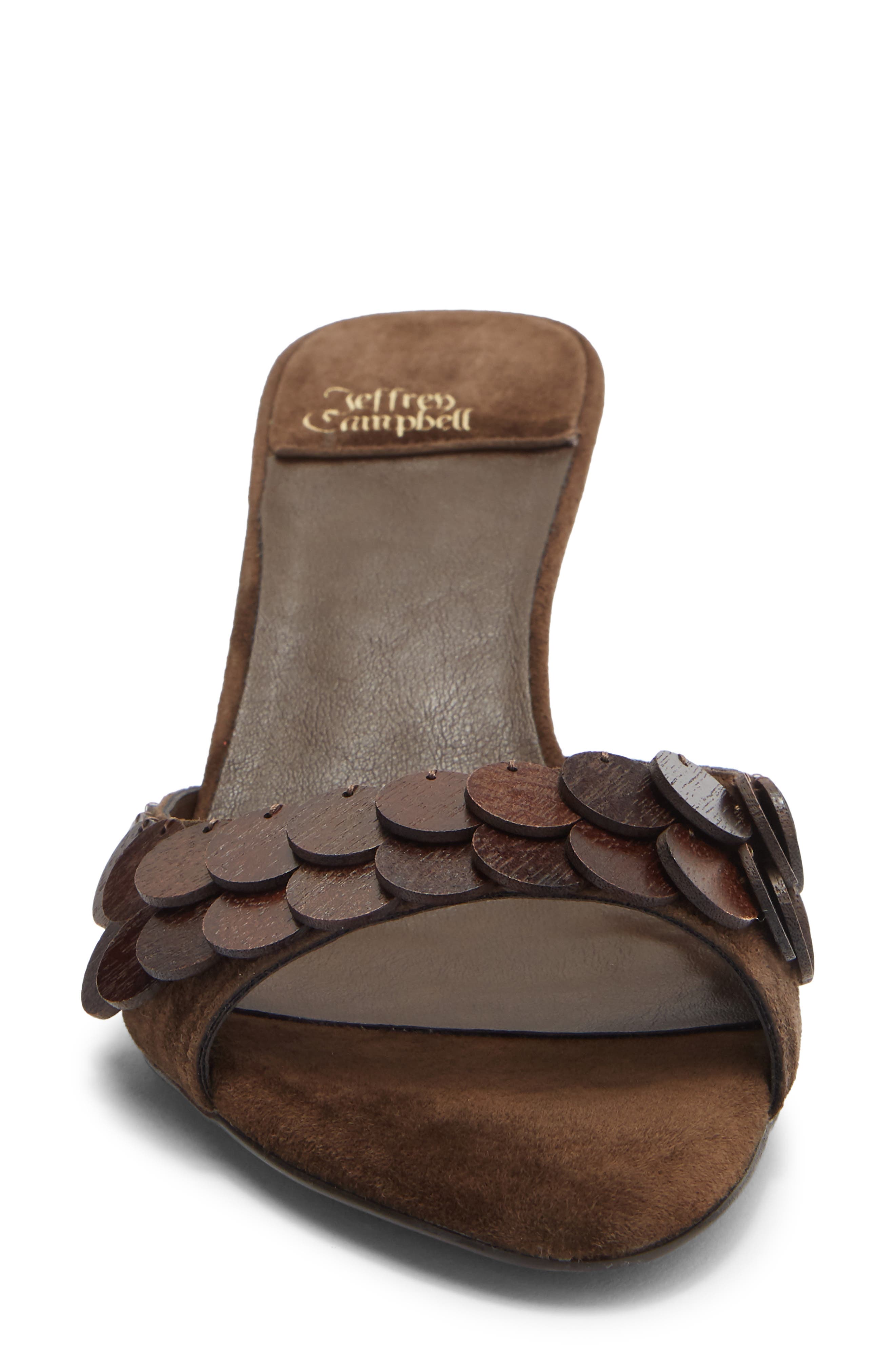 Tile Slide Sandal, Alternate, color, BROWN COMBO