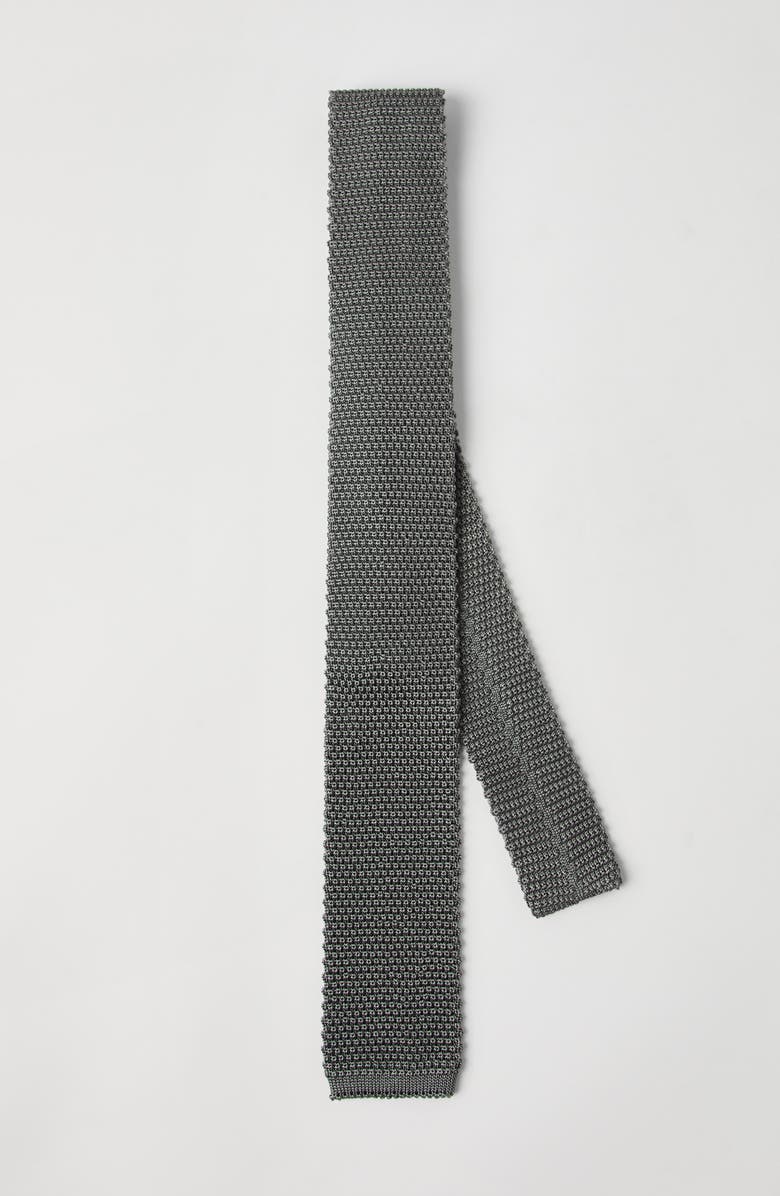 Brunello Cucinelli Knit necktie, Alternate, color, 