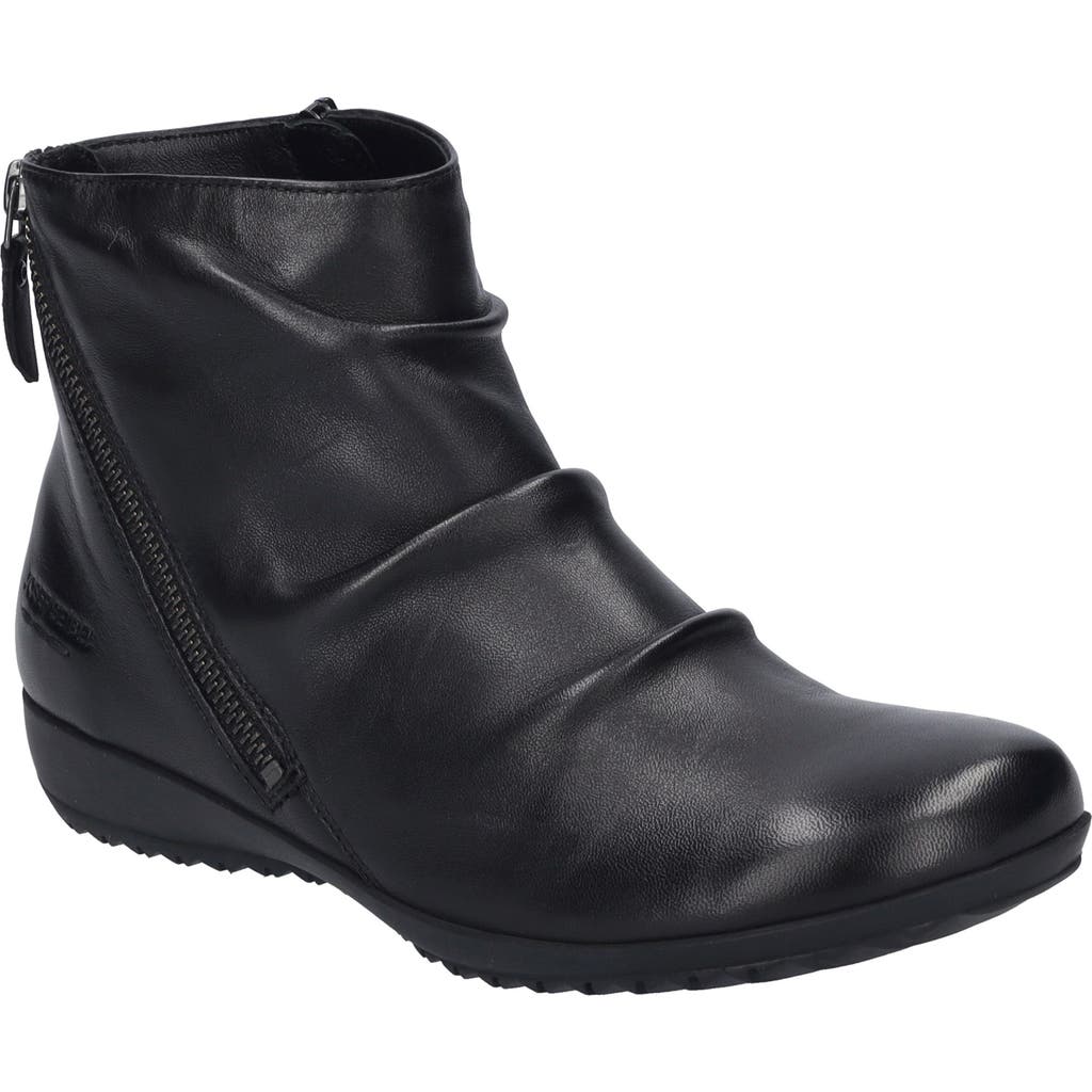 Josef Seibel Naly 61 Slouch Bootie in Black