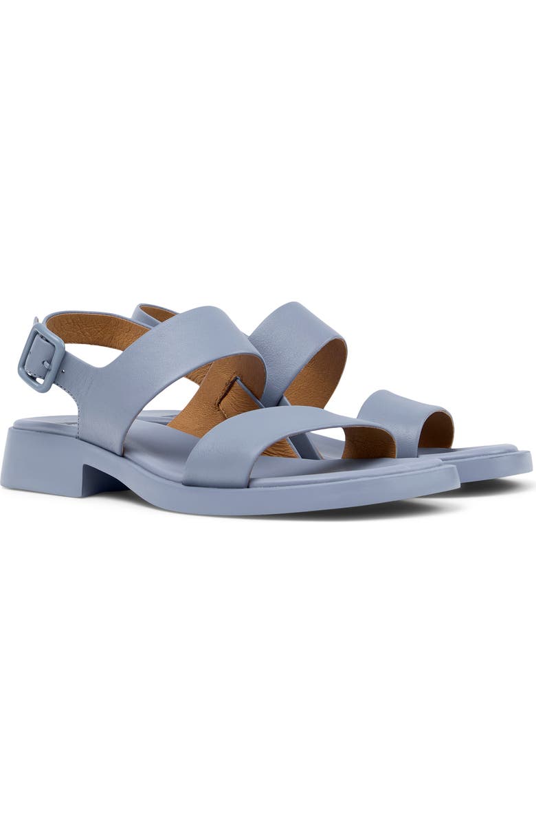 Camper Dana 2-Strap Sandal, Main, color, Light Pastel Blue