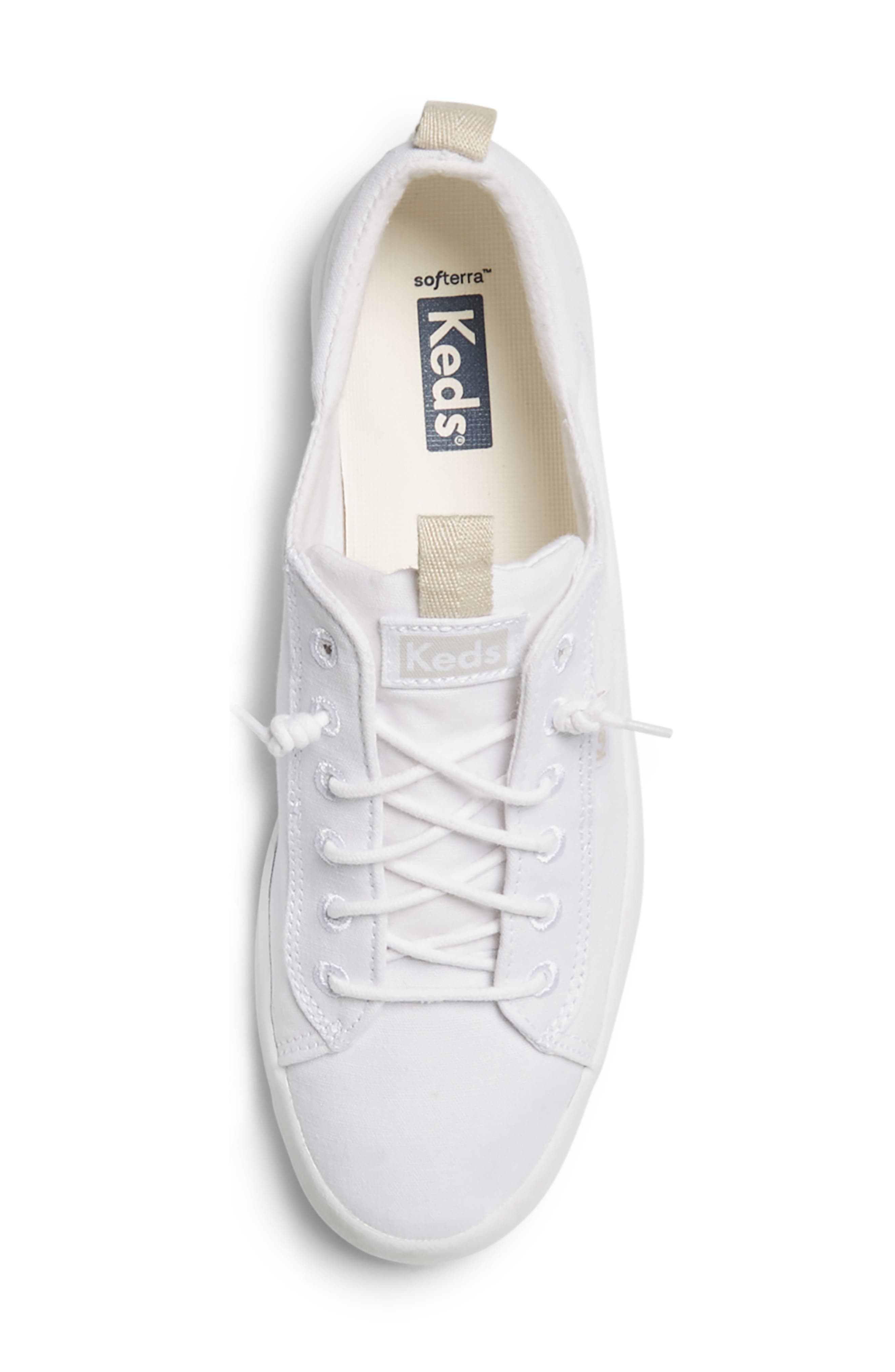 Kickback Sneaker, Alternate, color, WHITE