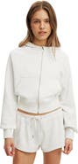 COTTON ON BODY Women's Active Raglan Zip Through Hoodie