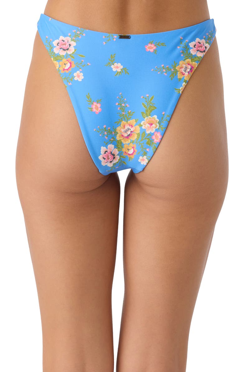 O'Neill Rio Flamenco Floral Bikini Bottoms, Alternate, color, Regatta