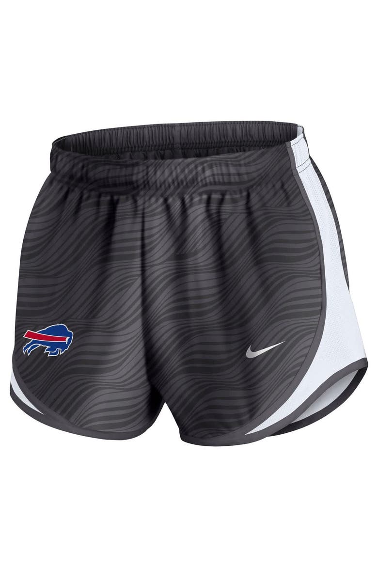 Women's Nike Anthracite Buffalo Bills Tempo Performance Shorts, Alternate, color, Anthracite