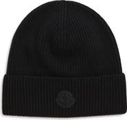 Moncler Virgin Wool Rib Beanie