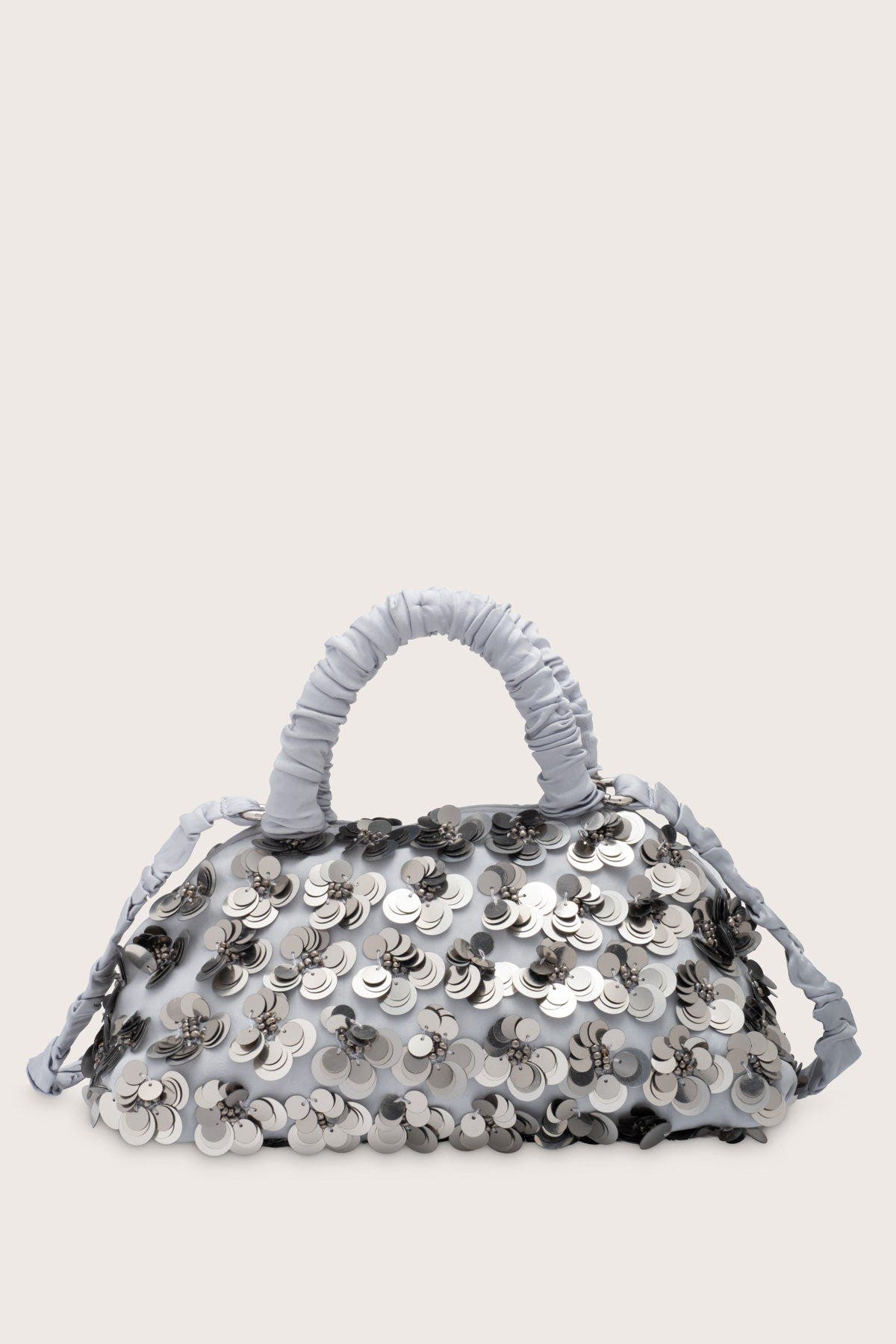 Lune Mini Embellished Bag, Alternate, color, Silver