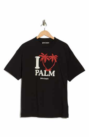 Palm Angels I Heart Palm Logo Graphic Cotton T-Shirt