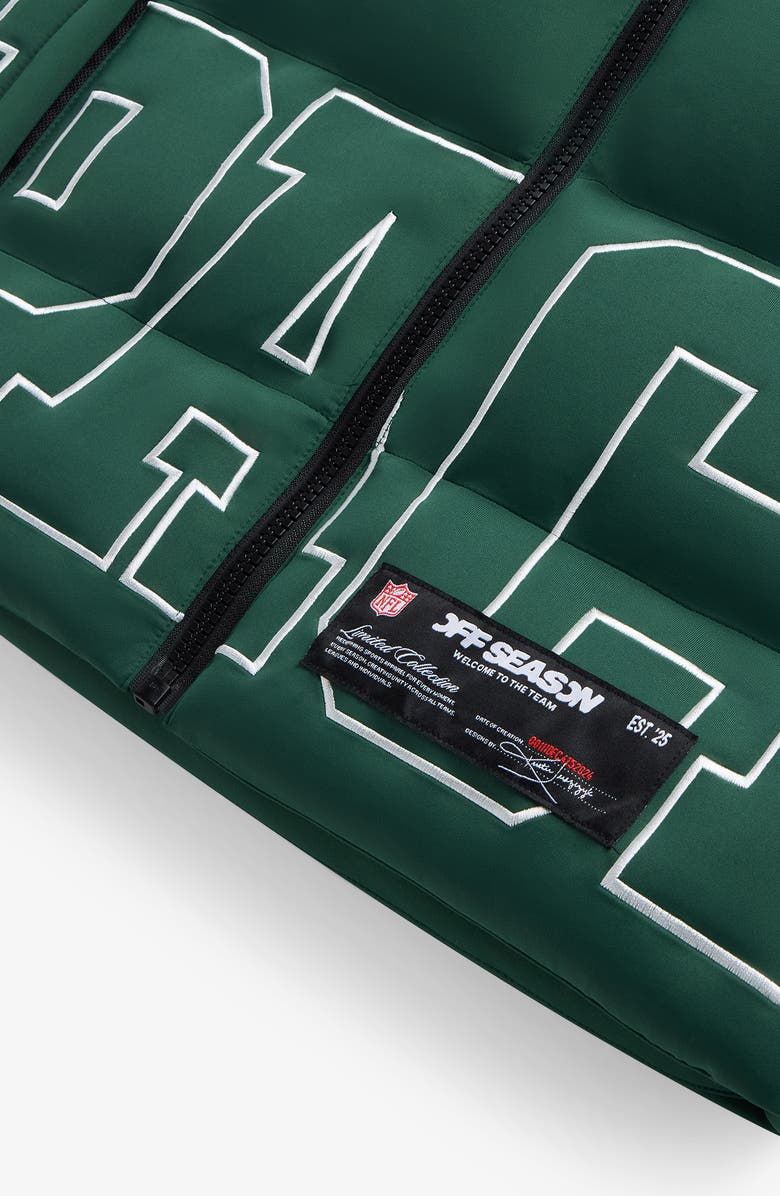 Off Season Unisex Team Puffer Vest, Alternate, color, Packers