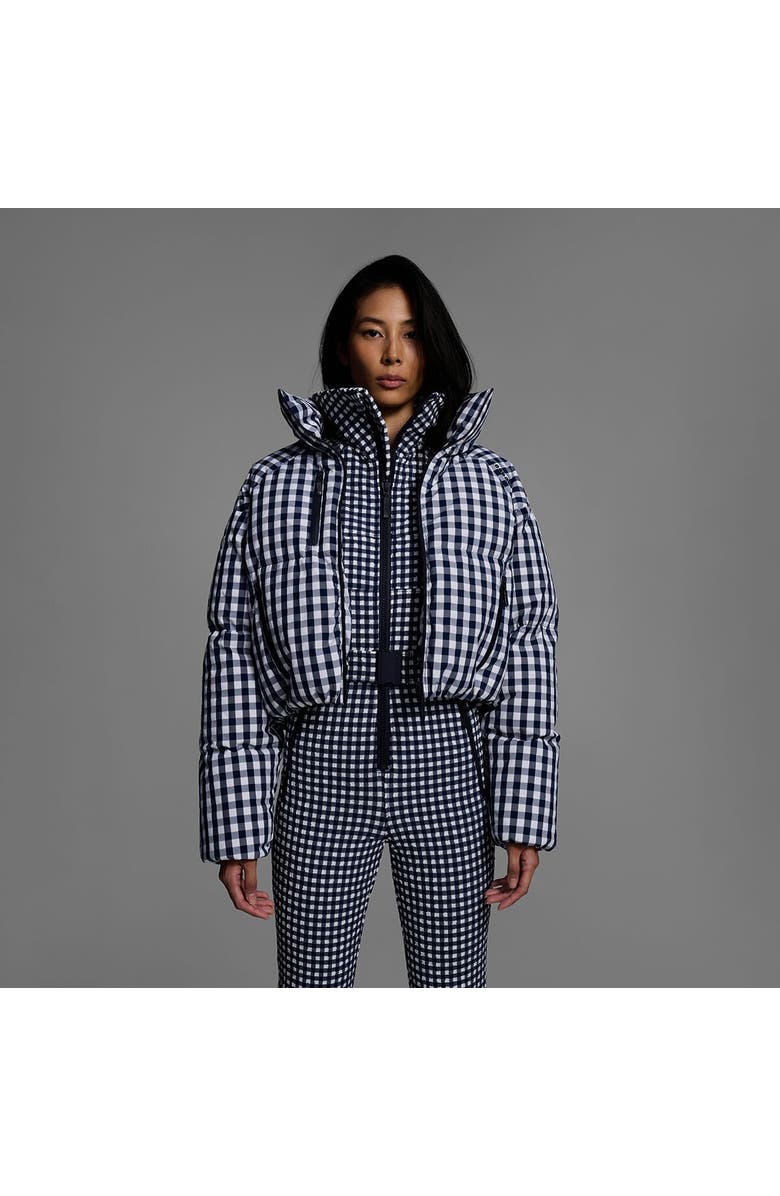 Cordova Chatel Snow Suit - Women's, Alternate, color, Indigo Gingham