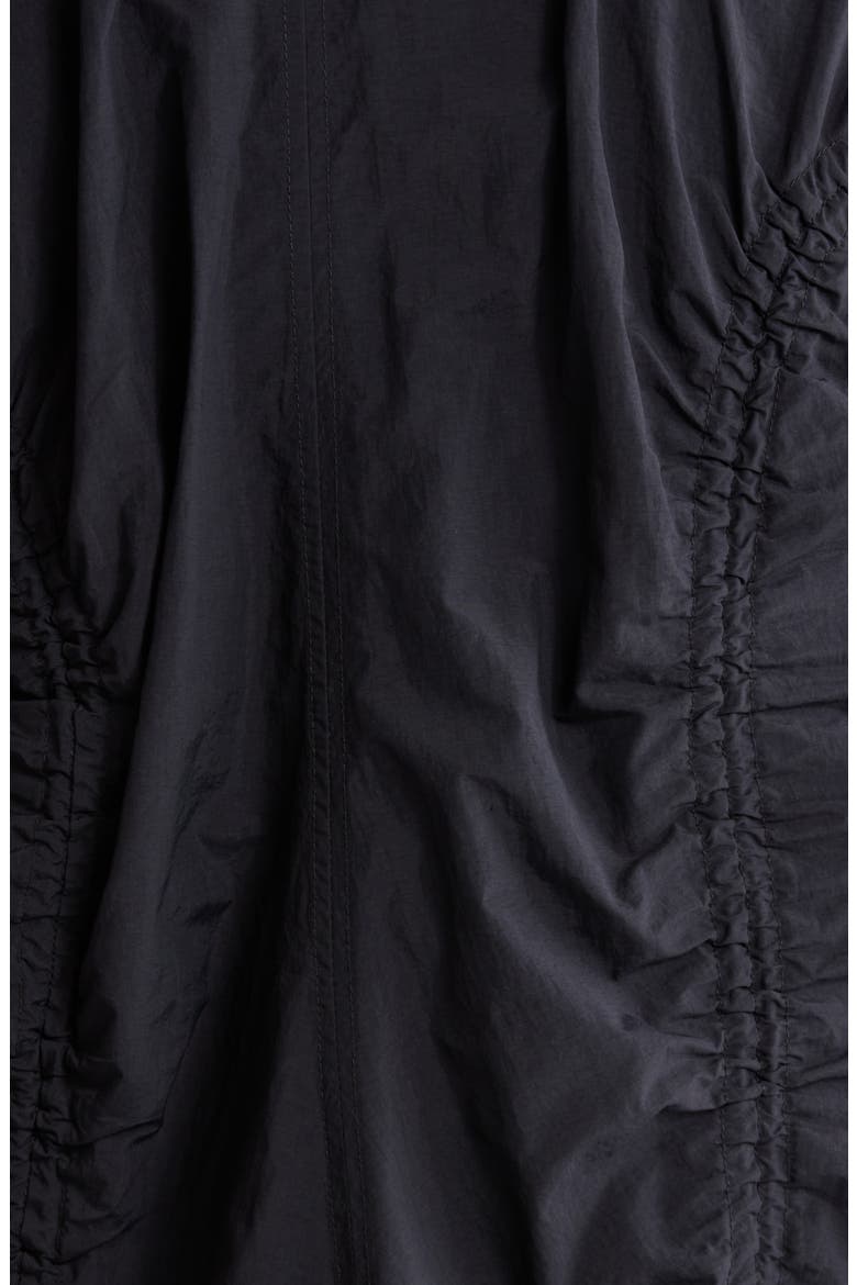 x Zendaya Ruched Lightweight Performance Jacket, Alternate, color, BLACK