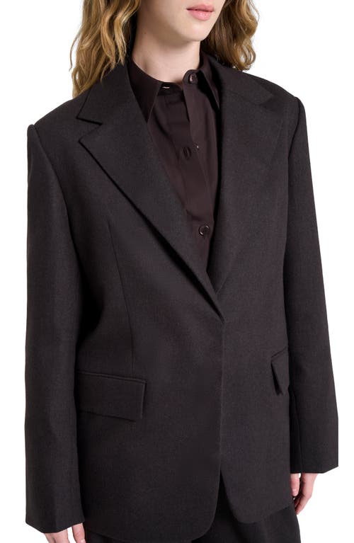 Twp Jillian Stretch Wool & Cashmere Blazer In Brown