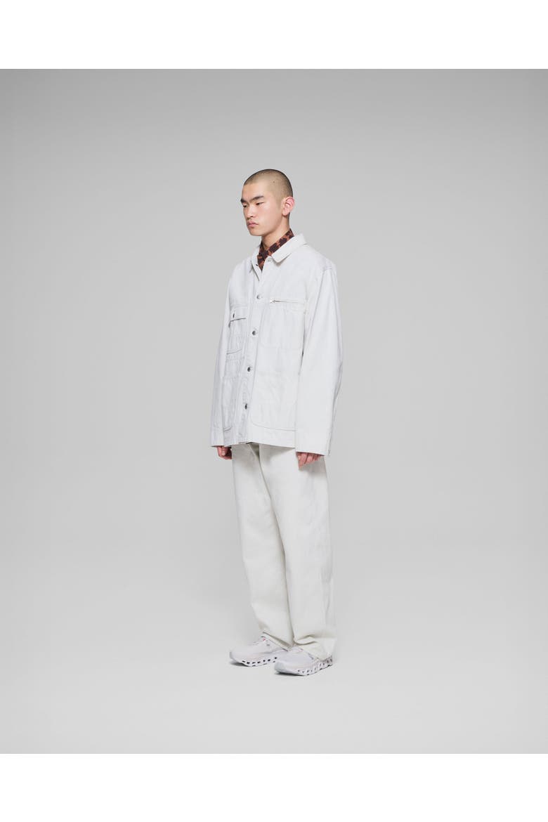 Baggy Denim, Alternate, color, Ivory