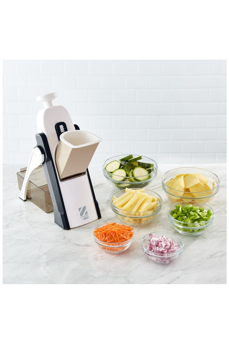 Zakarian by Dash Safe Slice Mandoline, Alternate, color, ZAKARIAN BLUE