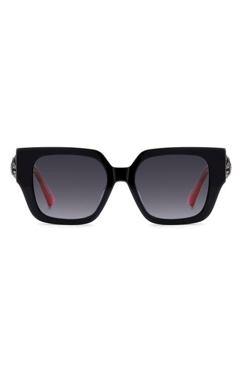 53mm Rectangular Sunglasses