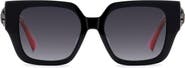 Kurt Geiger London 53mm Rectangular Sunglasses
