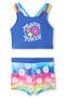 Kids' Rainbow Flower Two-Piece Swimsuit