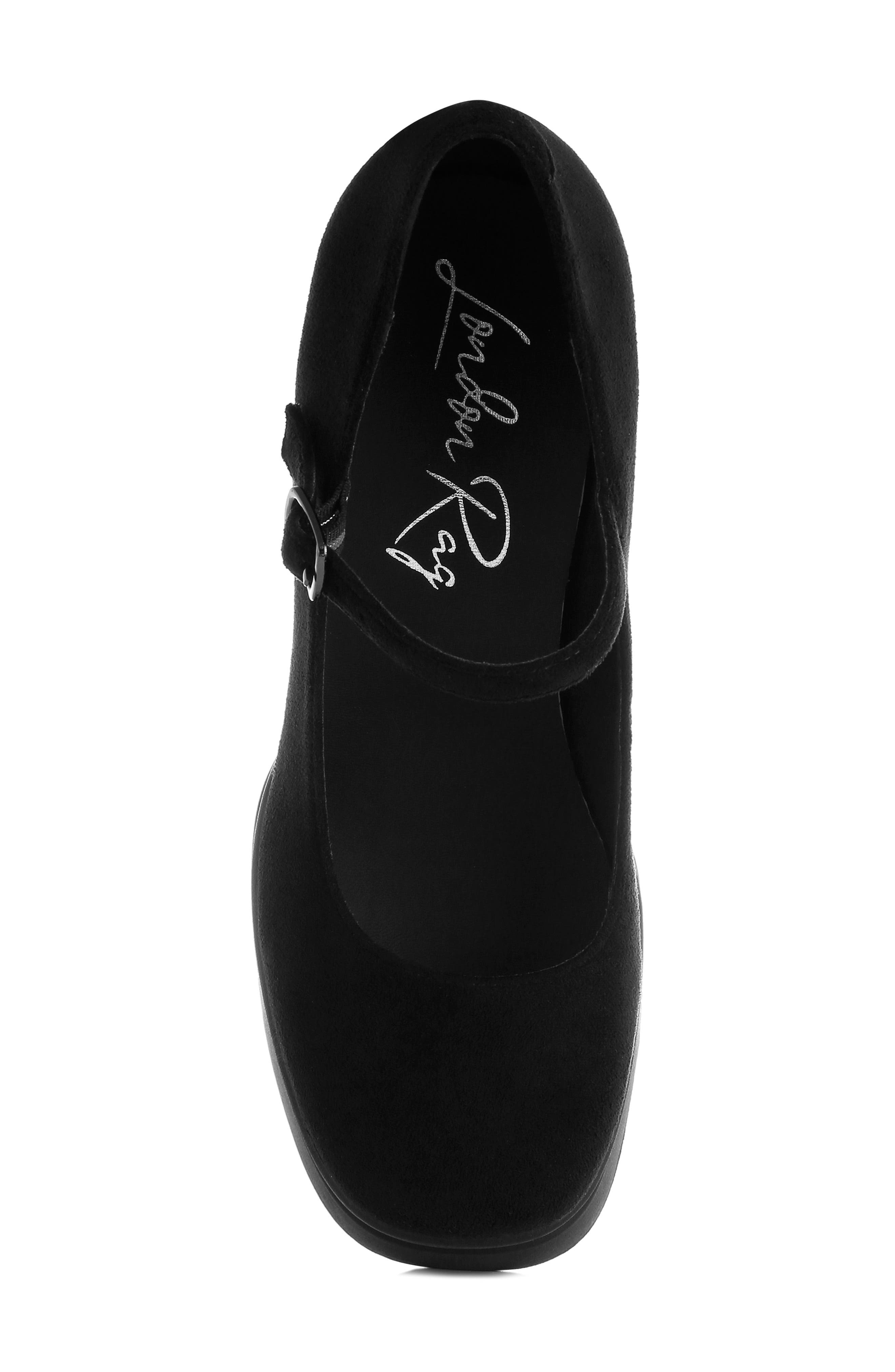 LONDON RAG Kenny Mary Jane Platform Pump, Alternate, color, Black