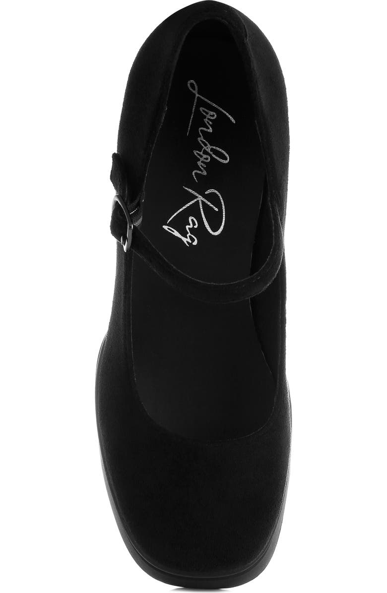 LONDON RAG Kenny Mary Jane Platform Pump, Alternate, color, Black