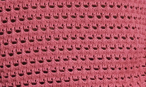 Varley Bains Half Zip Sweater Tank In Rose Wine
