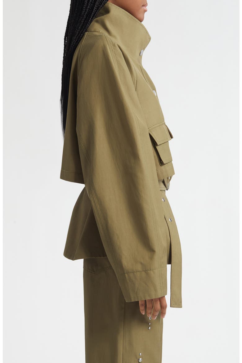 Belted Utility Jacket, Alternate, color, CAPER