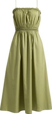 Lipsy Cotton Poplin Midi Dress