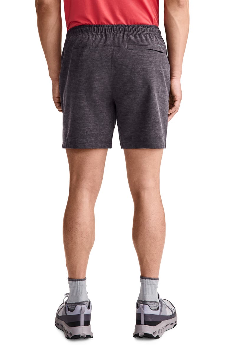 Mens EverActive 6" Woven Short, Alternate, color, Black