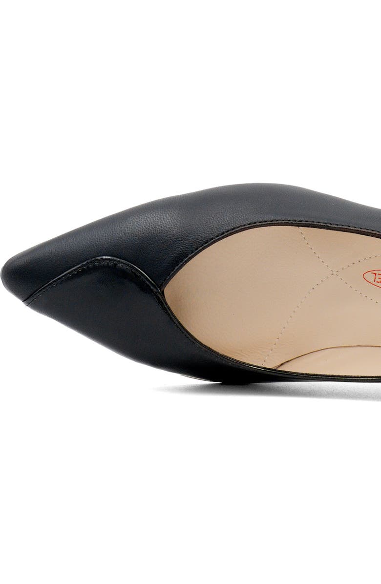 Amalfi by Rangoni Paglietta Pointed Toe Pump, Alternate, color, Black Soft Paint