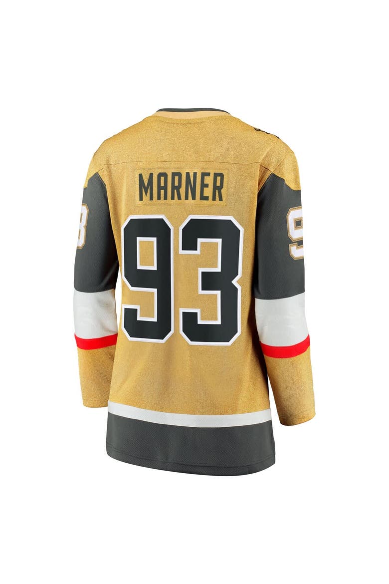 Women's Fanatics Mitch Marner Gold Vegas Golden Knights Home Breakaway Jersey, Alternate, color, Gold
