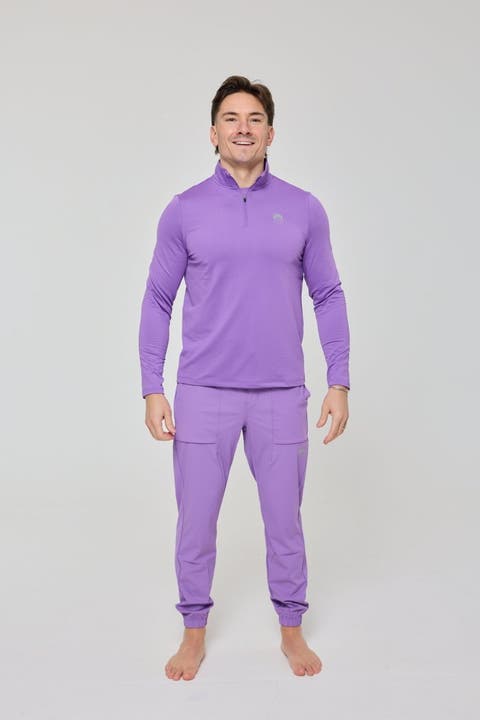 Elite Everyday Activewear Joggers - Purple