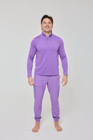 OOSC Elite Everyday Activewear Joggers - Purple