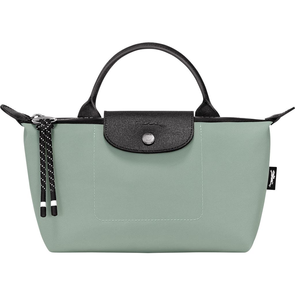 Longchamp Large Le Pliage Energy Recycled Canvas Cosmetics Case In Vervain