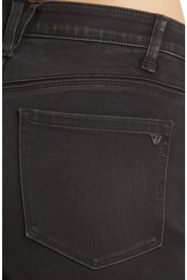'Ab'Solution Skyrise Itty Bitty Bootcut Jeans (Nordstrom Exclusive), Alternate, color, BLACK