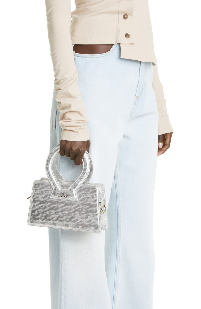 Luar Ana Mini Leather Top Handle Bag, Alternate, color,