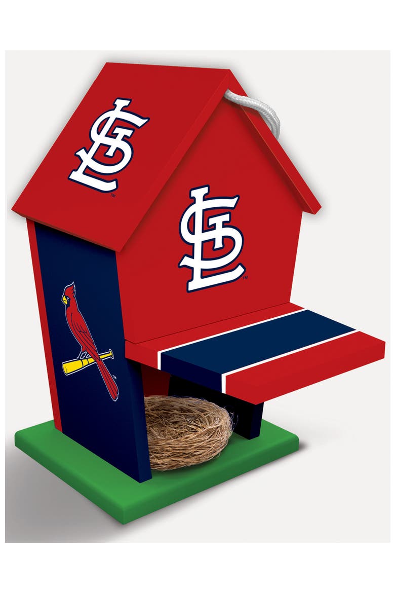 St. Louis Cardinals Birdhouse, Alternate, color, Multicolor