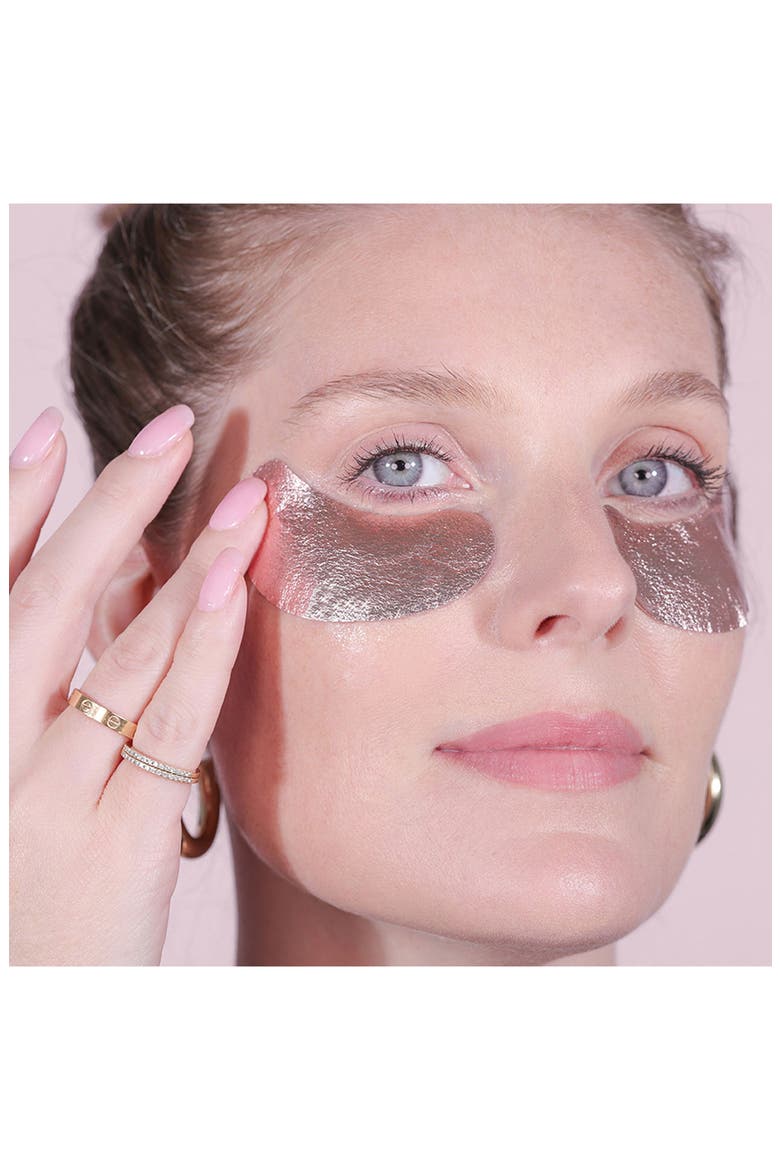 Baggage Claim Rose Gold Eye Masks (Limited Edition), Alternate, color, ROSE GOLD