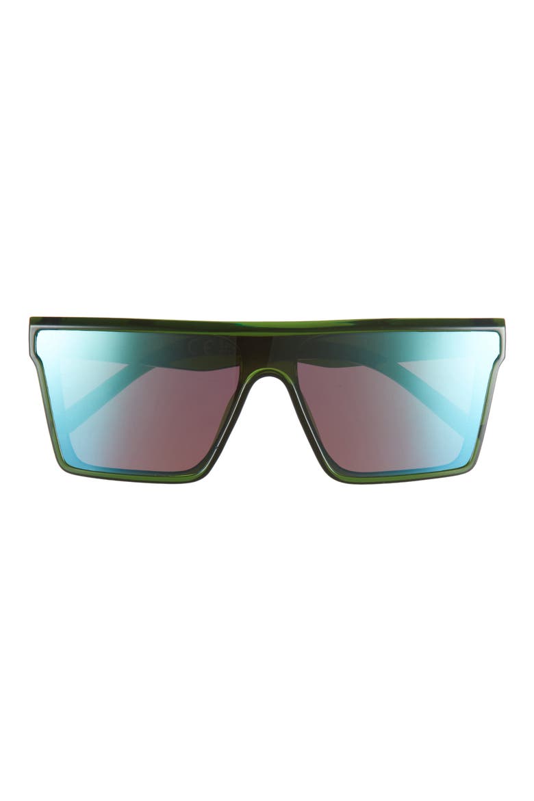 142mm Shield Sunglasses, Main, color, OLIVE