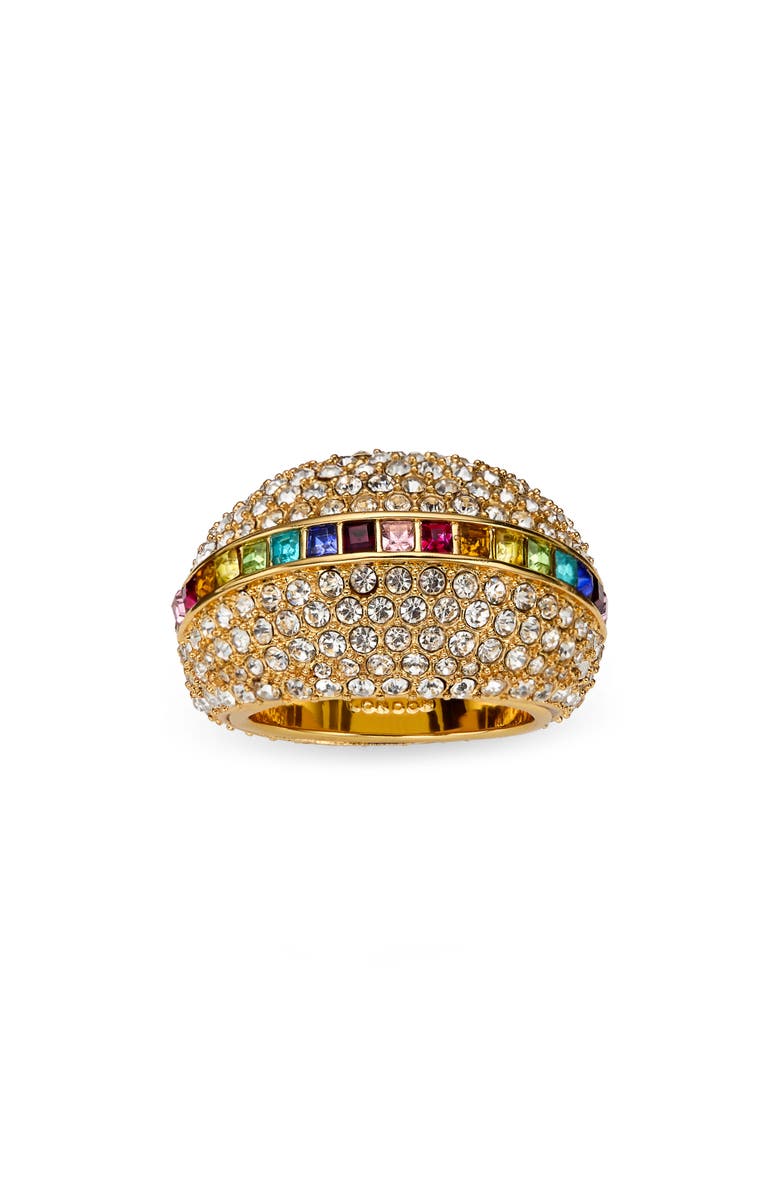 Kurt Geiger London KG RG PAVE DOME STONE COCKTAIL Pavé Dome Cocktail Ring, Main, color,