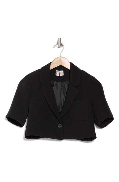Love By Design Ryder Short Sleeve Crop Blazer