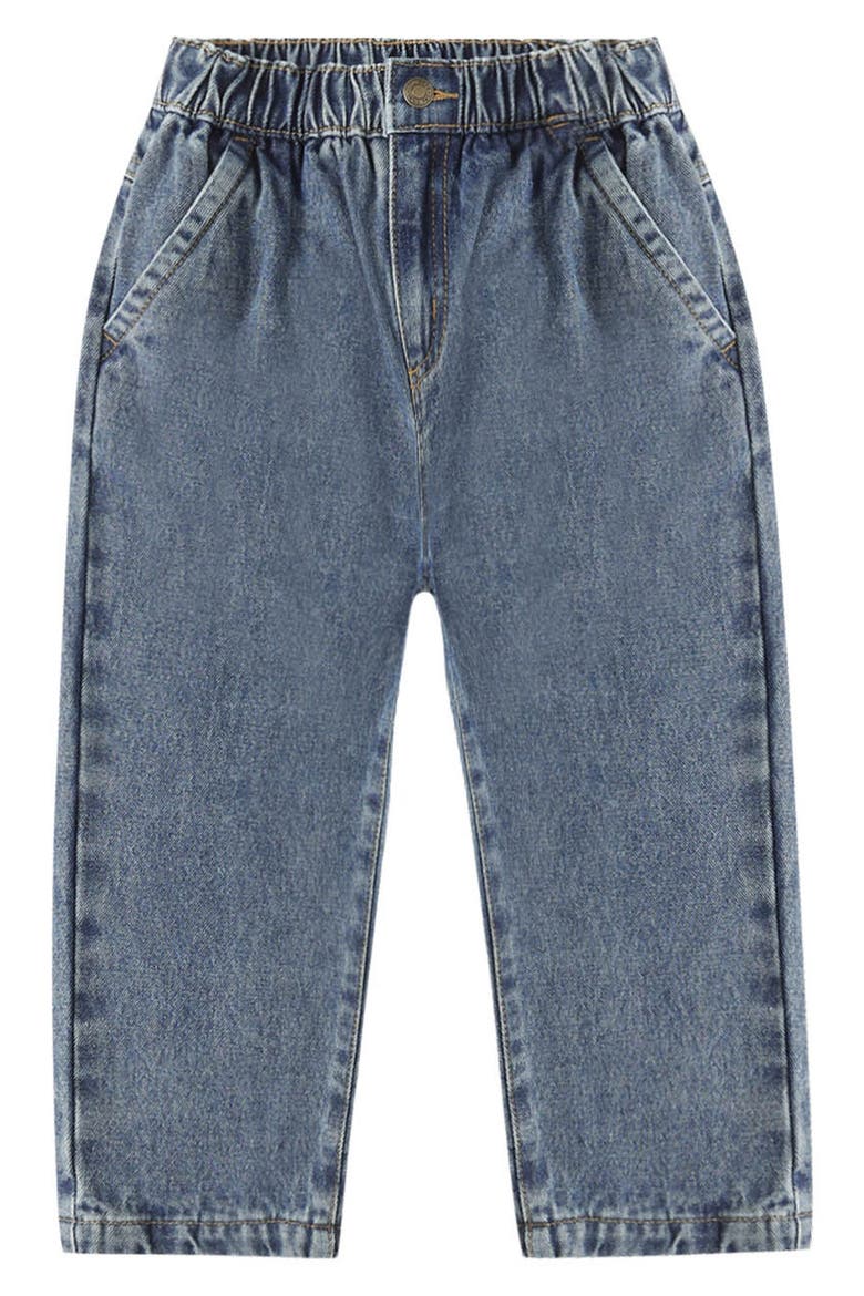 Kids' Baggy Jeans, Main, color, INDIGO DENIM