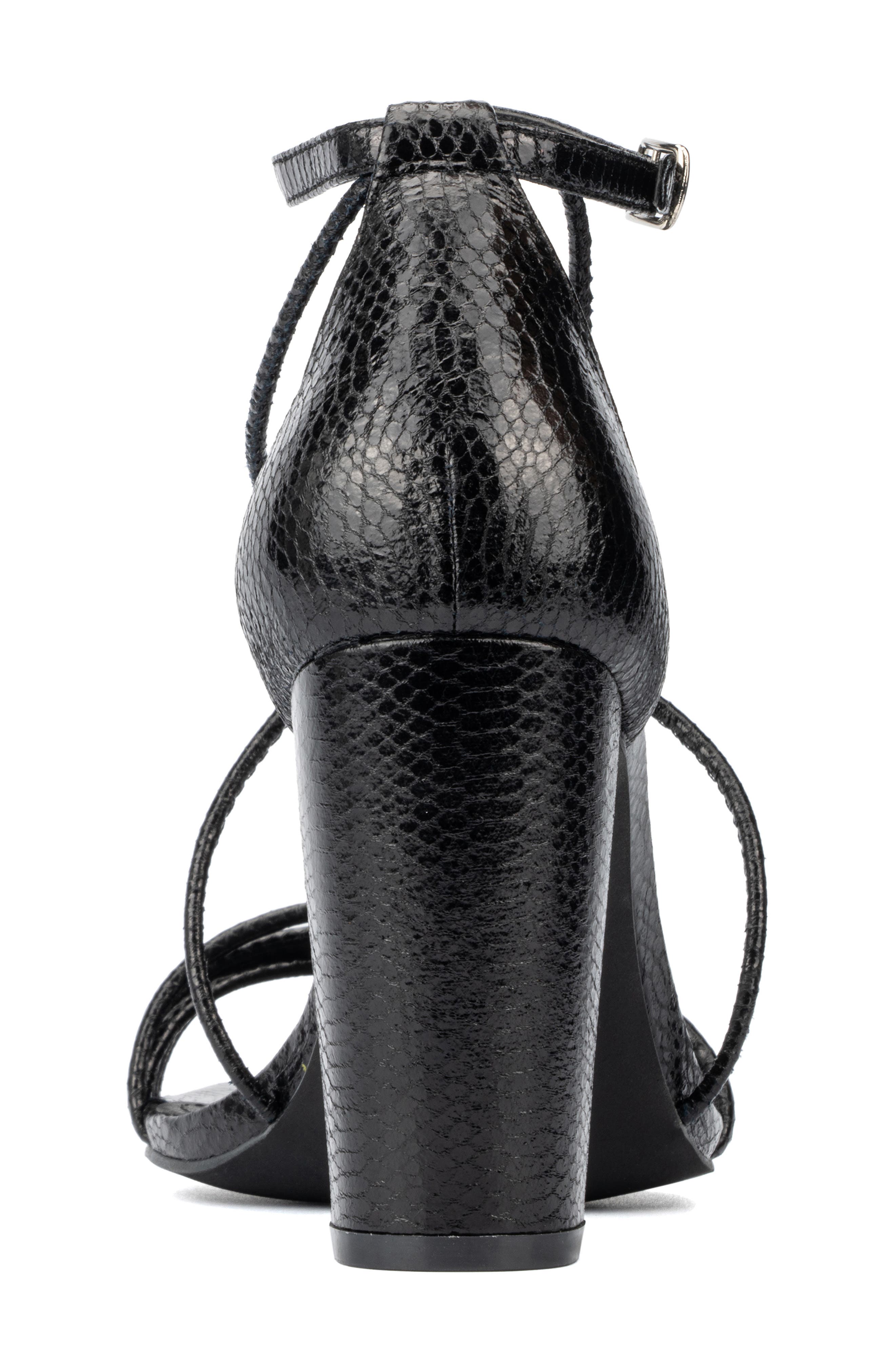 Fashion to Figure Belinda Reptile Embossed Sandal - Wide Width, Alternate, color, 