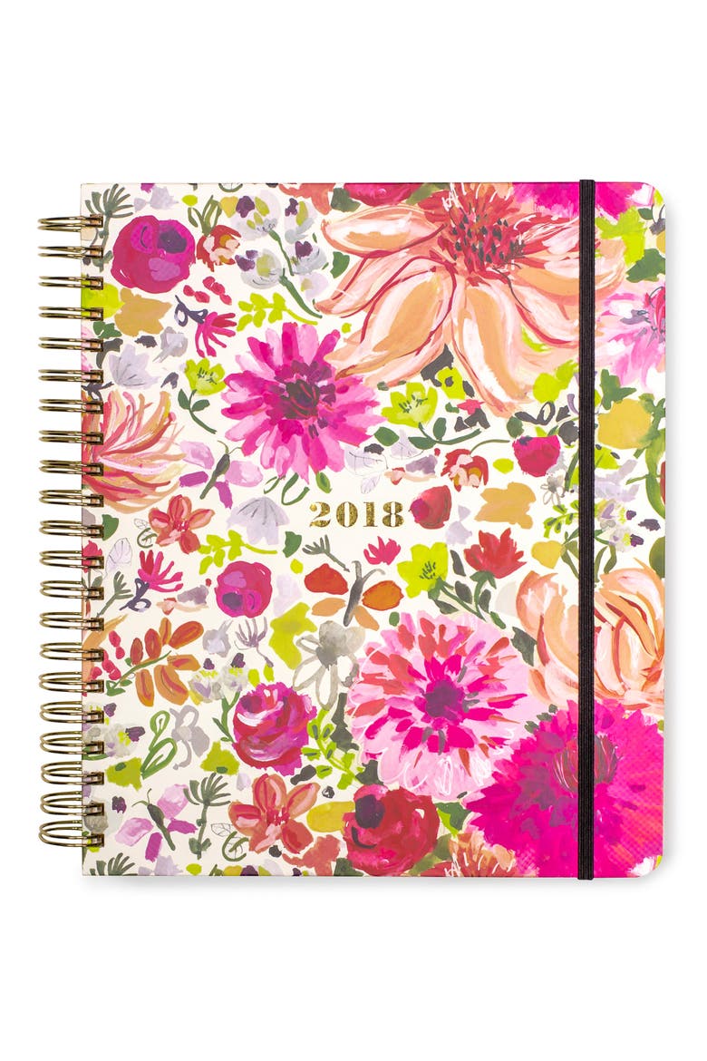 mega 17-month agenda, Main, color, DAHLIA
