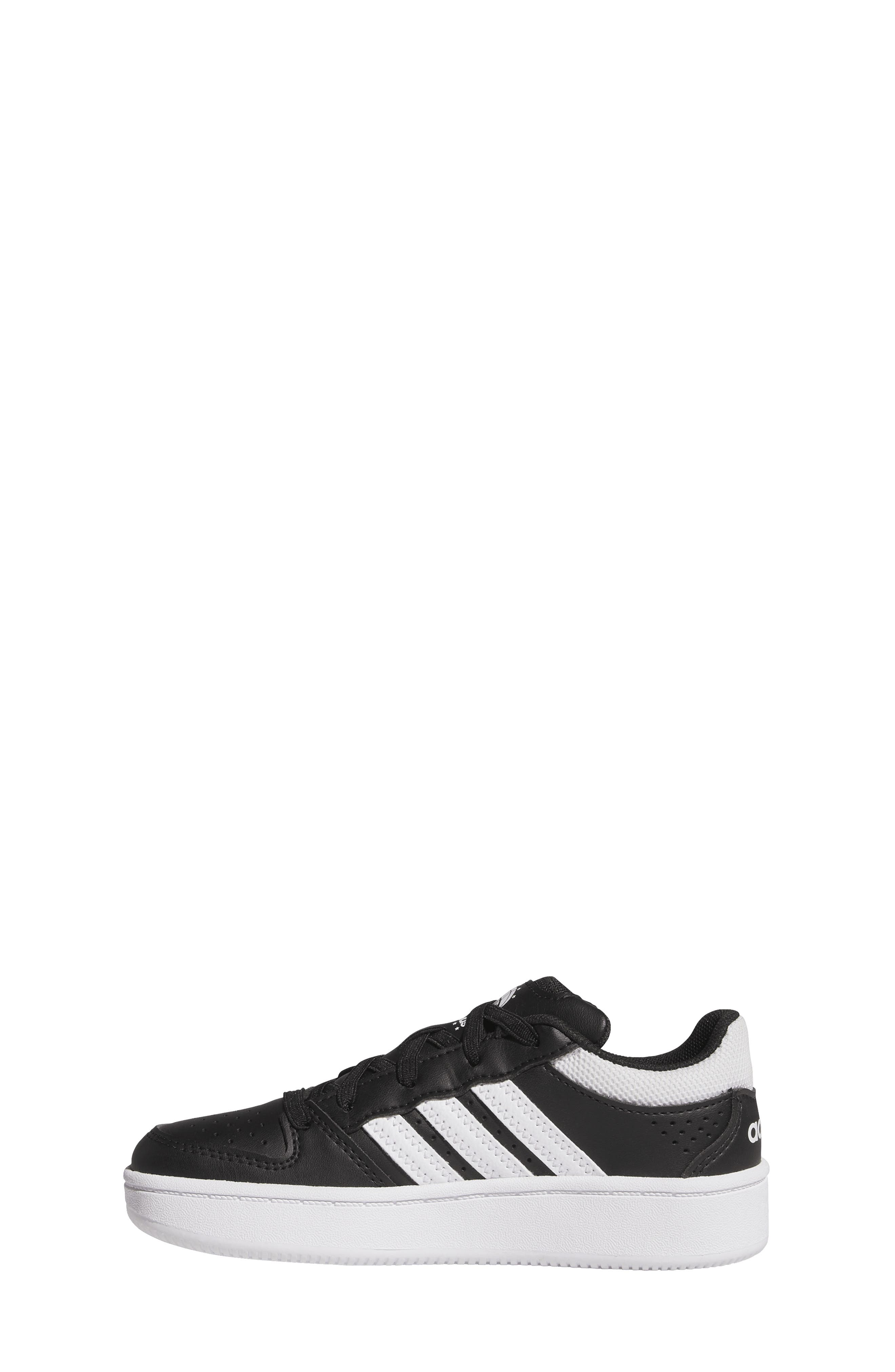 adidas Kids' Hoops Classic Sneaker, Alternate, color, Core Black/ Footwear White