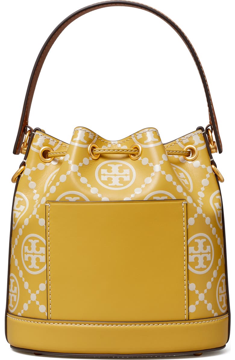 Tory Burch T Monogram Embossed Bucket Bag, Alternate, color,
