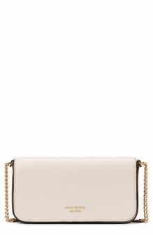 devin leather chain strap crossbody bag