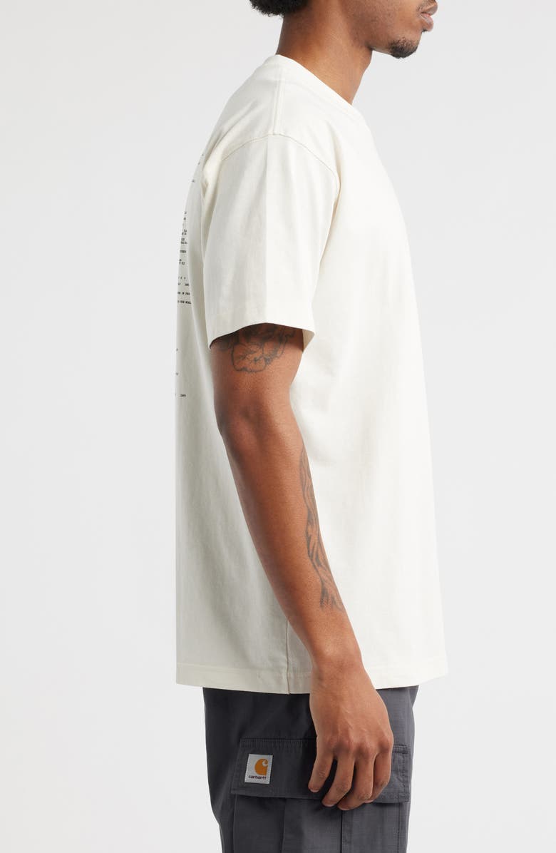 Carhartt Work In Progress Punched Organic Cotton Graphic T-Shirt, Alternate, color, Wax