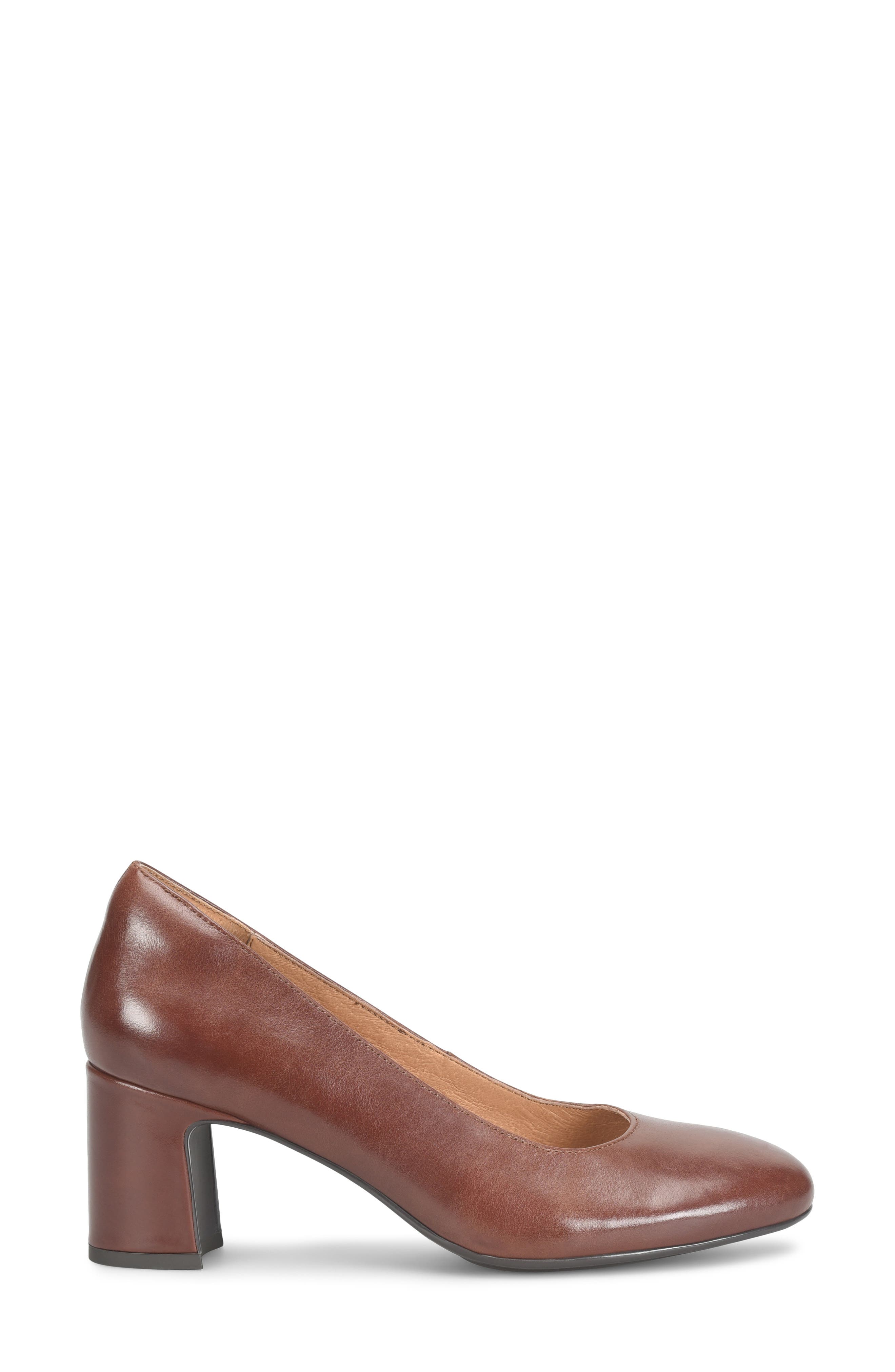 Anna Marie Pump, Alternate, color, COGNAC