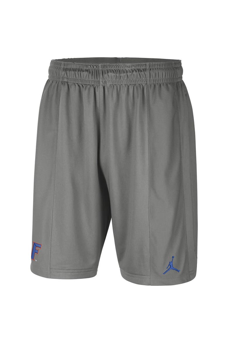 Men's Jordan Brand Gray Florida Gators Performance Shorts, Alternate, color, Gray
